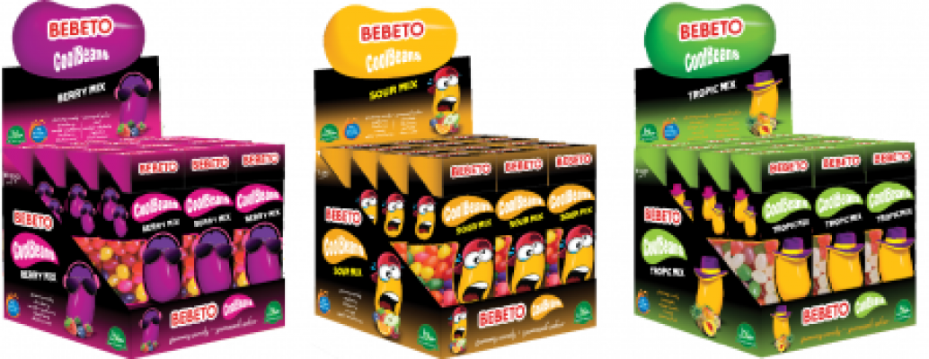 Bebeto C Beans Fruit Fliptop 30gx12x12