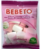 BEBETO PINK&WHITE M.MALLOW 70GX12X6 TR / CTN