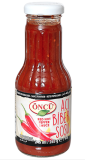 Oncu hot pepper sauce glass bottle 265gr